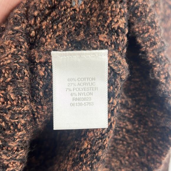 Vintage 90s Grandpa Knit Sweater Toggle Goblin Forest Grunge Brown Black Large - Picture 7 of 8